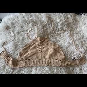 Crochet Halter Crop